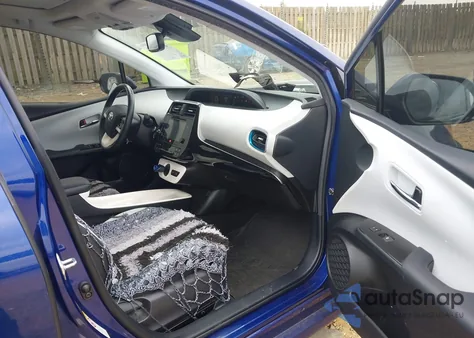 2017 Toyota Prius Four from USA, damaged, VIN JTDKARFU6H3046513